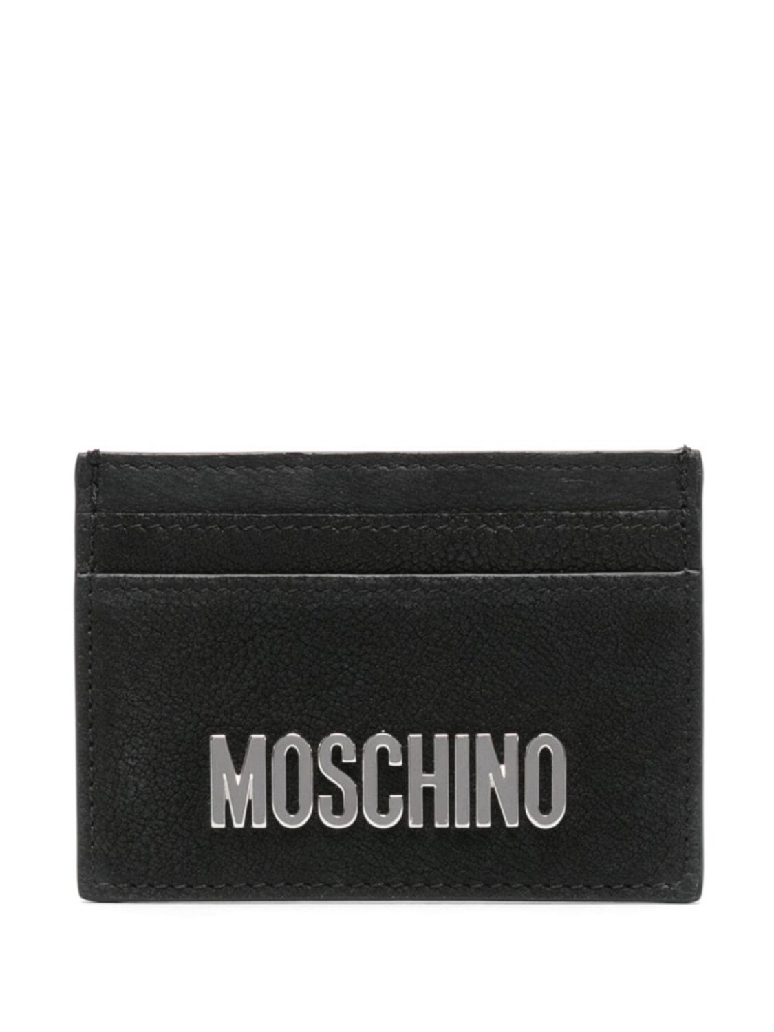 

Moschino картхолдер с логотипом, черный