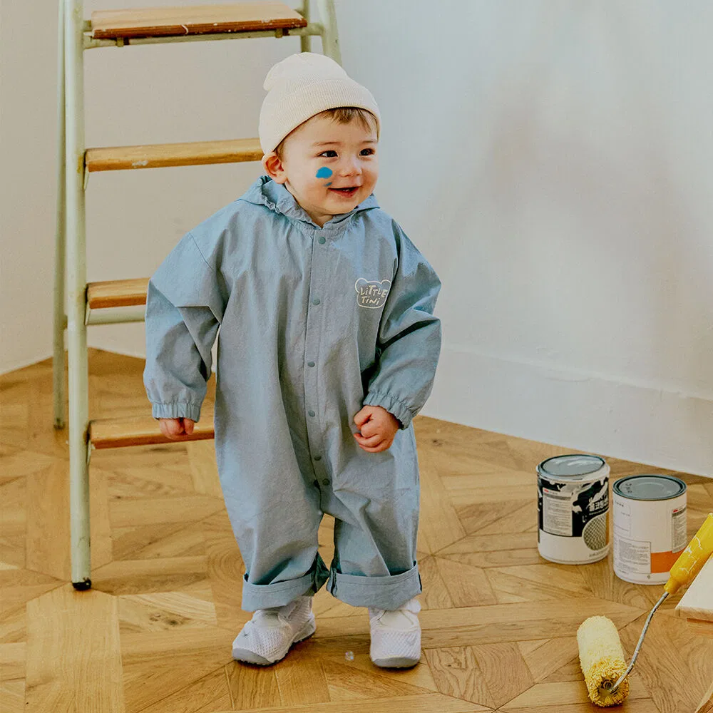 Детский комбинезон "Космос" синий от Littletini