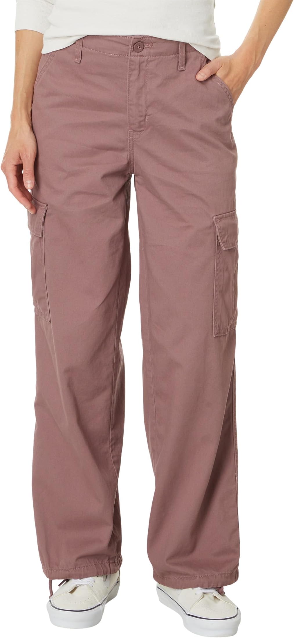 

Брюки Levi's Womens 94 Baggy Cargo, цвет Rose Taupe