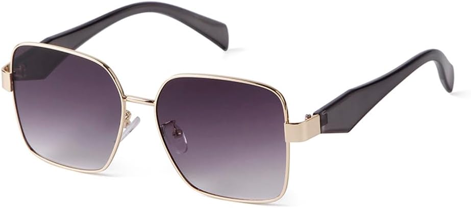 

Солнцезащитные очки с градиентными линзами, металлическая оправа, стильные солнцезащитные очки для мужчин и женщин, линзы HD, защита от УФ-излучения UV400, летние TKKTLLT, C5