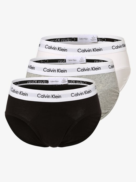

Трусы в упаковке 3 шт. Calvin Klein, белый