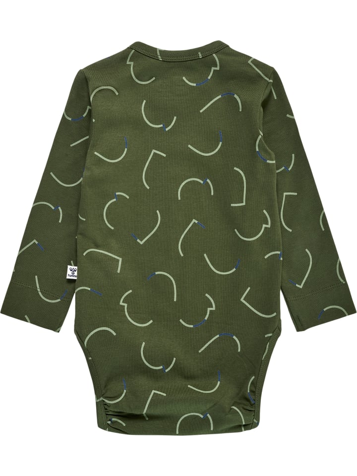Комбинезон на кнопках Hummel Hmlobi для мальчиков в стиле OLIVE NIGHT Hummel — фото 2