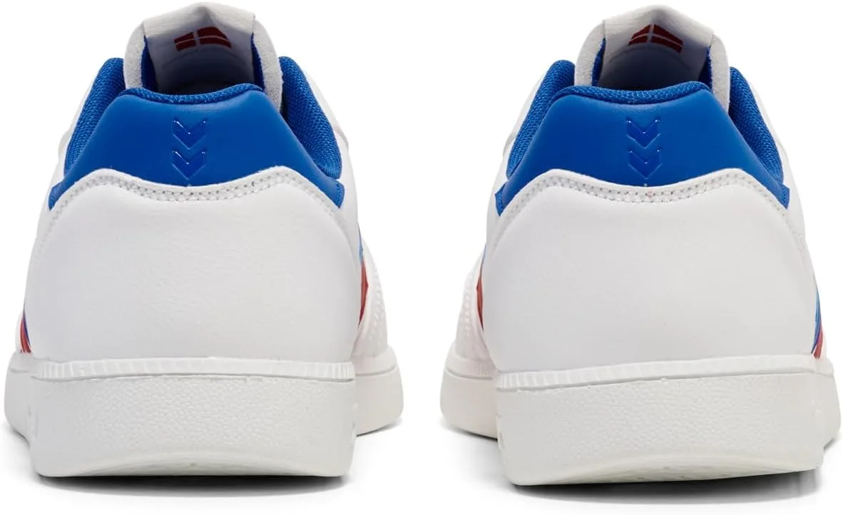 Кроссовки Hummel Handball Perfekt унисекс, белый/красный — фото 2