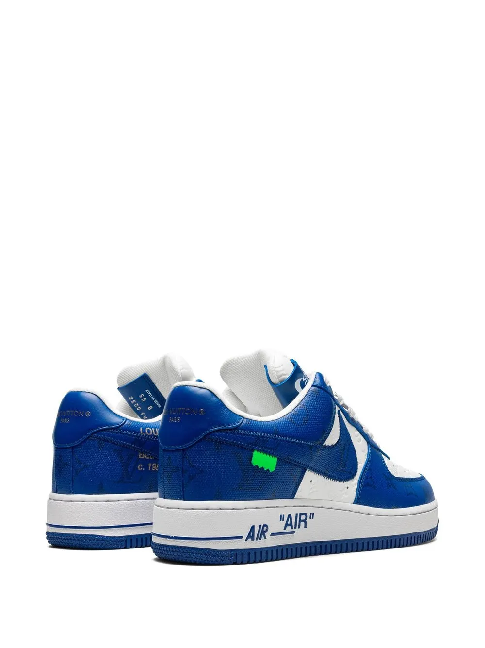 Кроссовки Air Force 1 Low из коллаборации с Louis Vuitton Nike, синий — фото 3