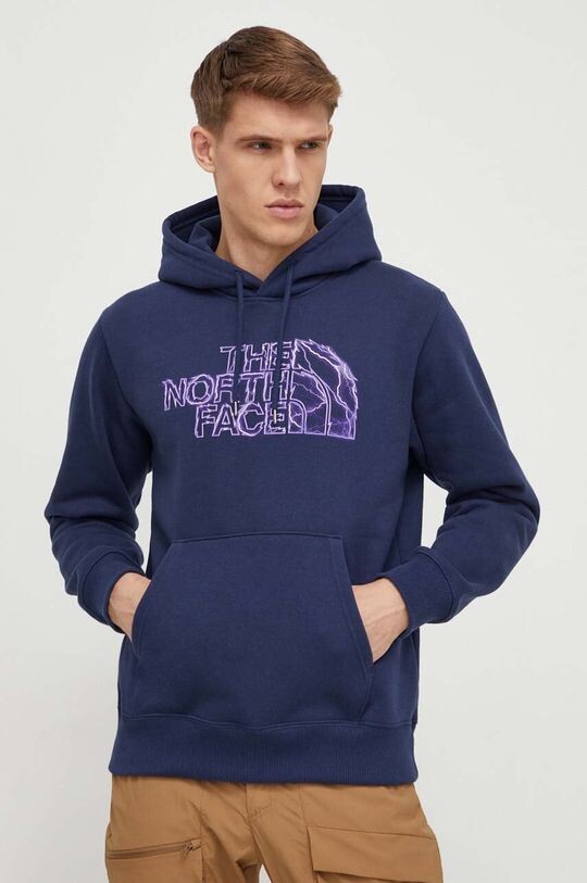 

Толстовка с капюшоном The North Face, темно-синий