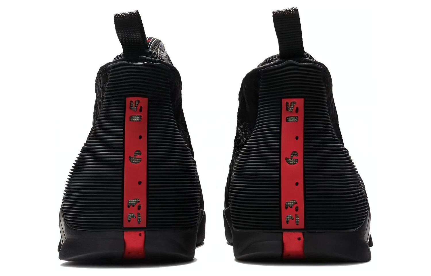 Кроссовки Air Jordan 15 Vintage Basketball, черный/серый/красный — фото 3