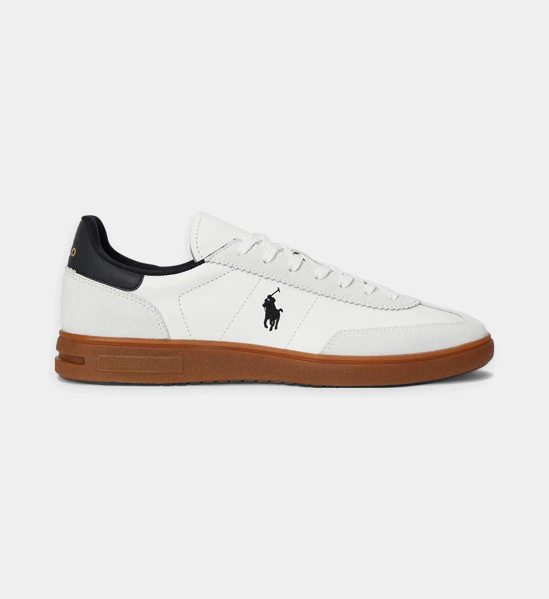 Низкие кеды Bedford из кожи POLO RALPH LAUREN, белый