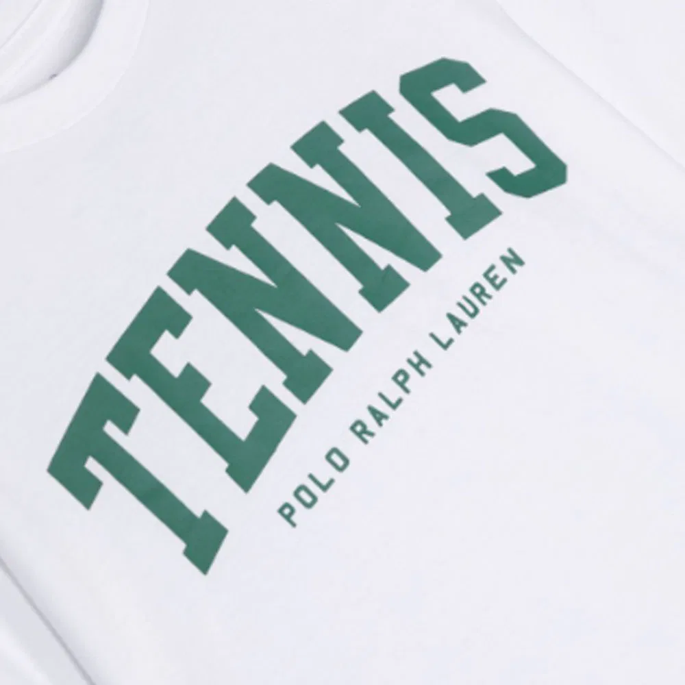 Футболка White Kids' Polo Ralph Lauren — фото 3