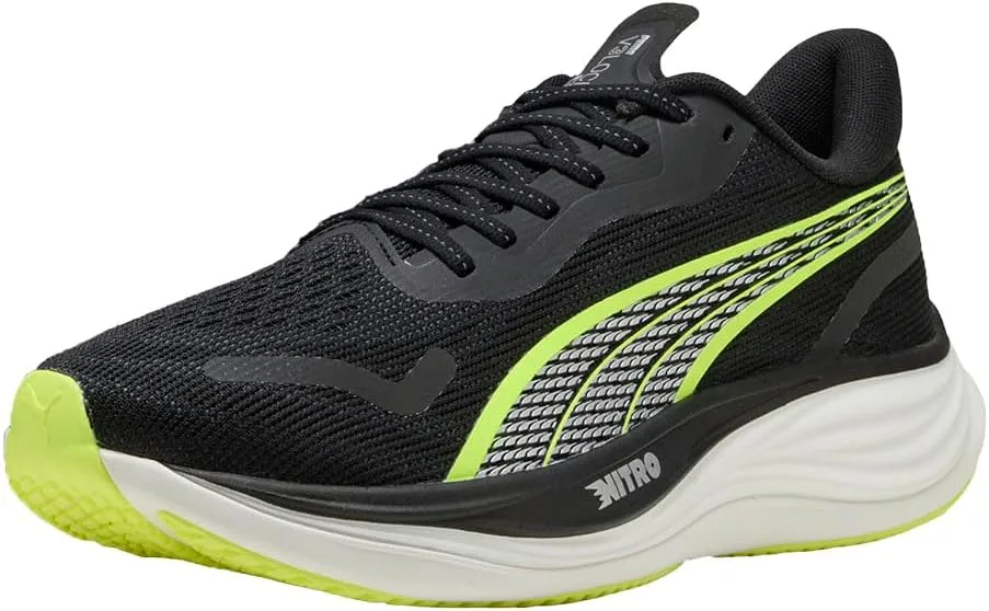 Мужские кроссовки PUMA Velocity Nitro 3, черный/желтый — фото 2