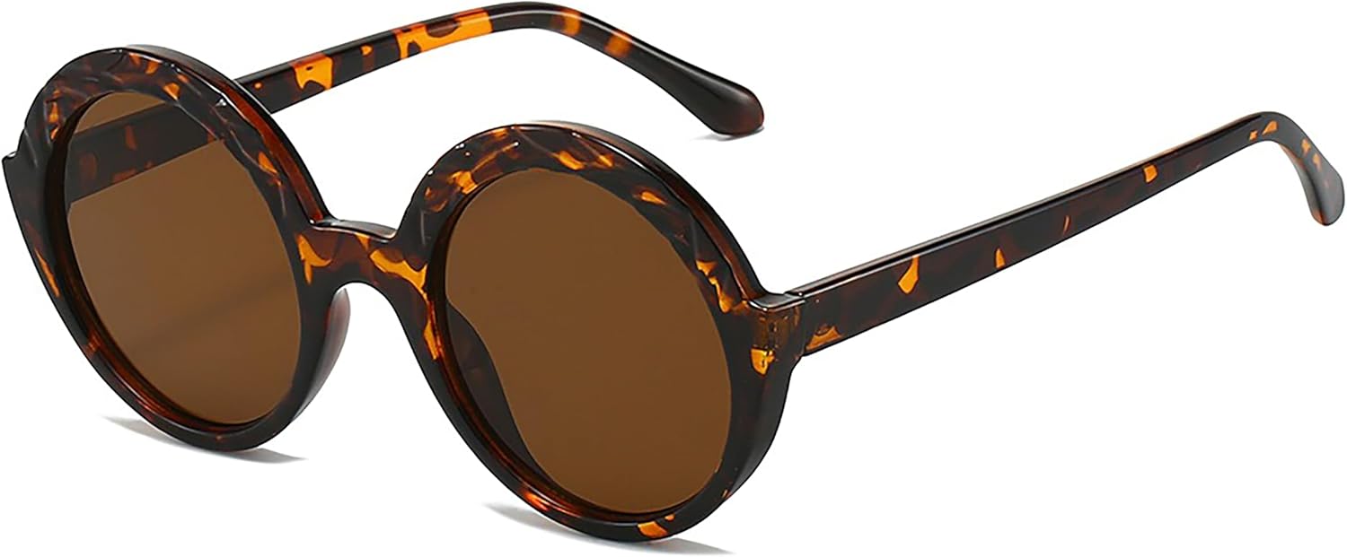 

Модные круглые солнцезащитные очки для женщин и мужчин, овальные солнцезащитные очки в винтажном стиле, очки для активного отдыха и велоспорта, защита от ультрафиолета UV400 Generic, C