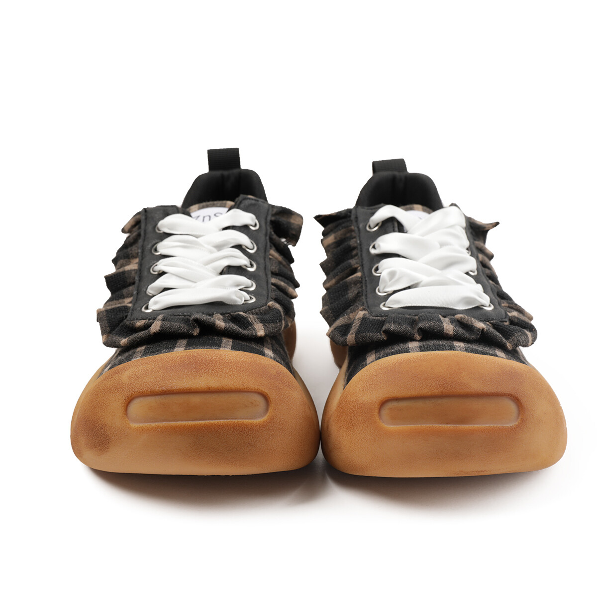 Туфли женские повседневные Women's Casual Shoes Women's Brown/Black Niuwa Studio — фото 3