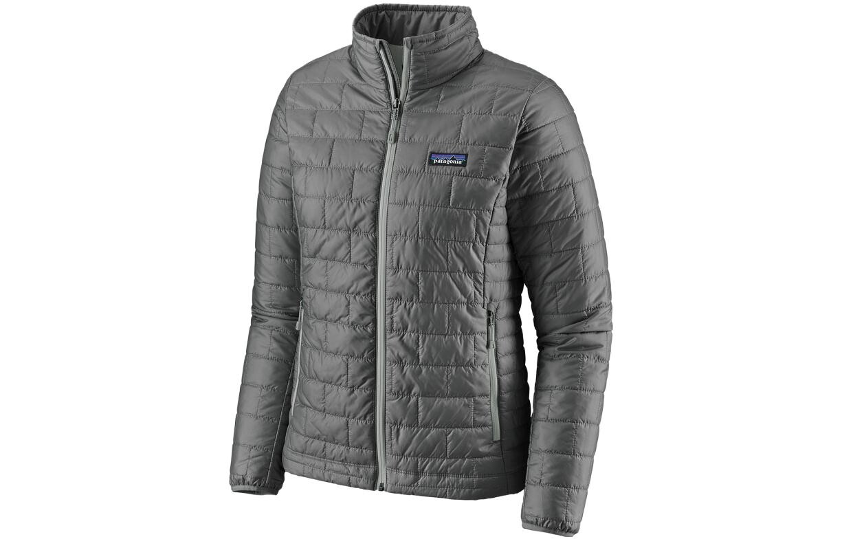 

Стеганая куртка Nano Puff женская Patagonia, цвет Steam Blue