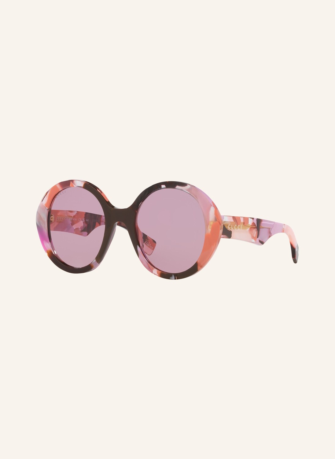 

Солнцезащитные очки gg1628s Gucci, розовый