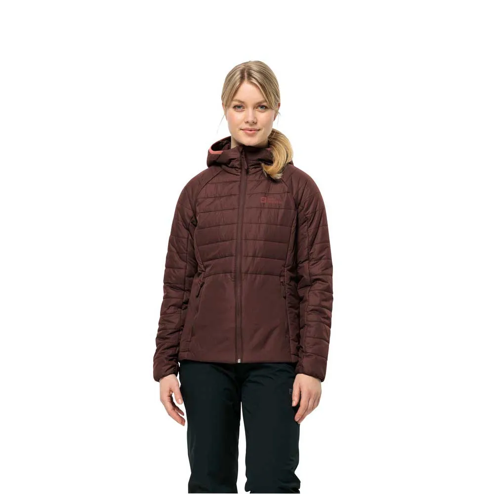 

Худи Jack Wolfskin Lapawa Ins, коричневый