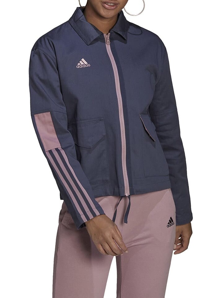 

Переходная куртка adidas, темно-синий