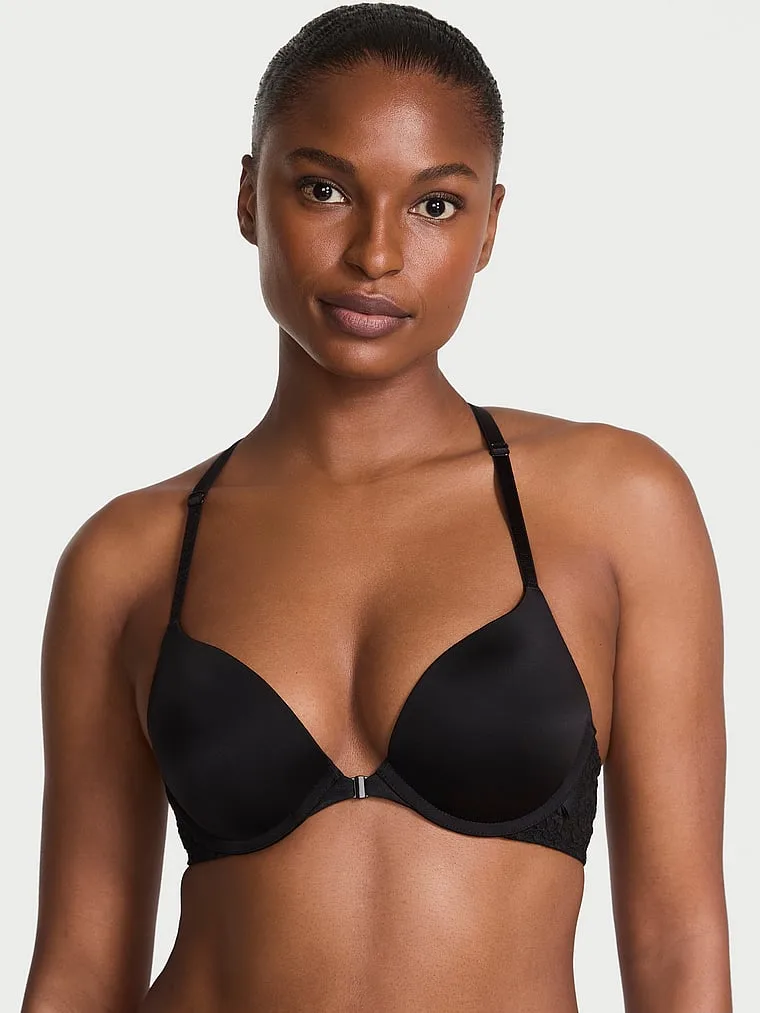 Бюстгальтер Victoria's Secret Sexy Tee Smooth Lacie Push-Up, черный