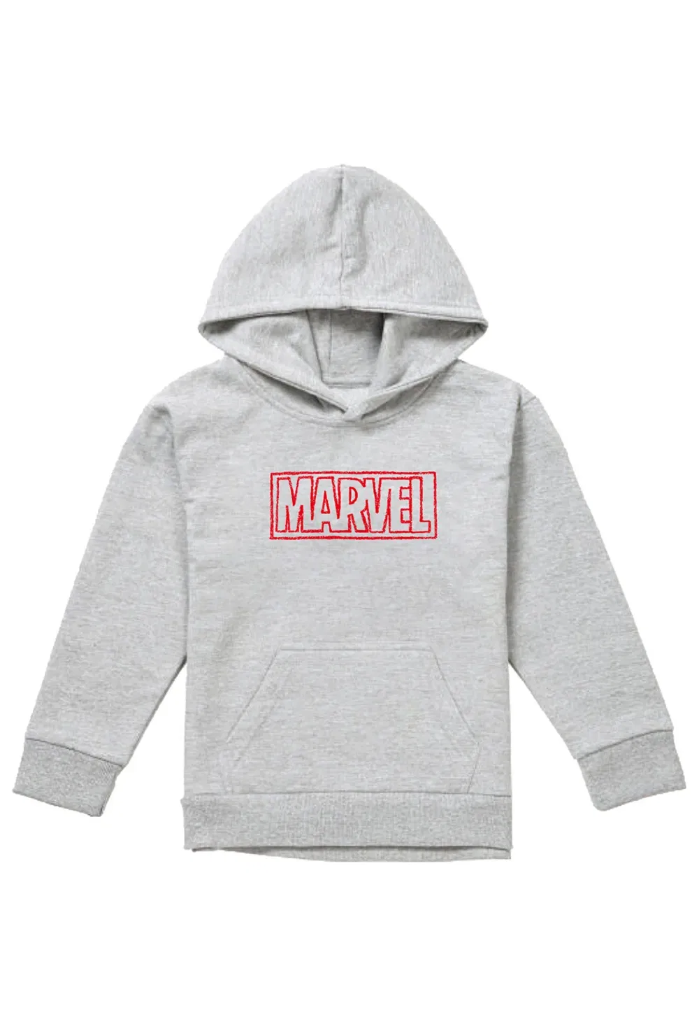 Детская худи Marvel Doodle Brick, серый — фото 4