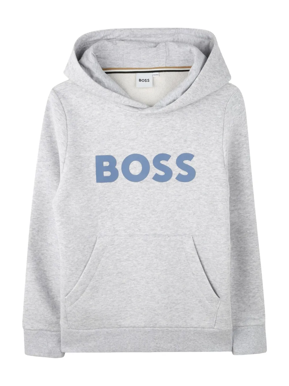 

Худи с логотипом BOSS Kidswear, серый