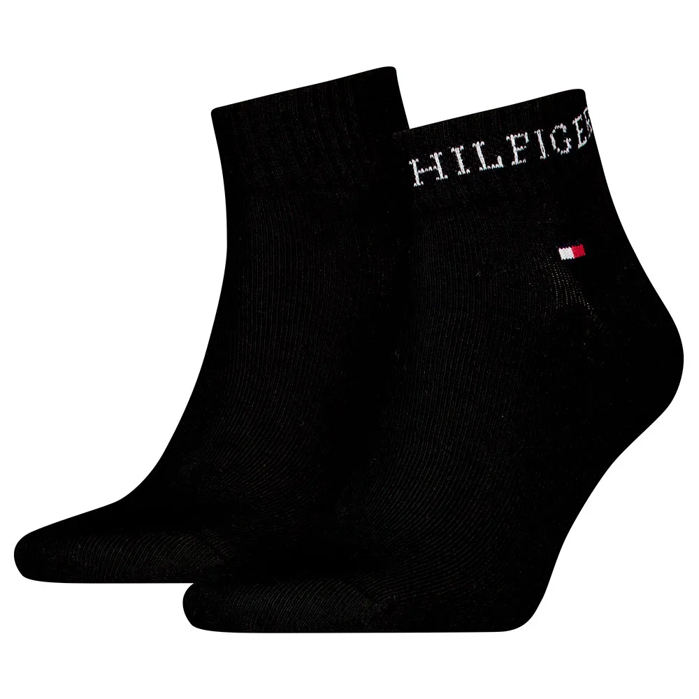 

Носки 2 шт Tommy Hilfiger Quarter, черный