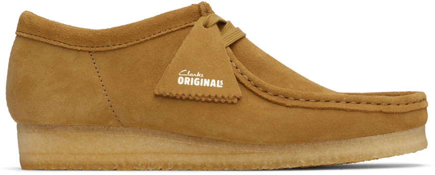 

Дерби Тан Валлаби Clarks Originals, Oakmoss suede