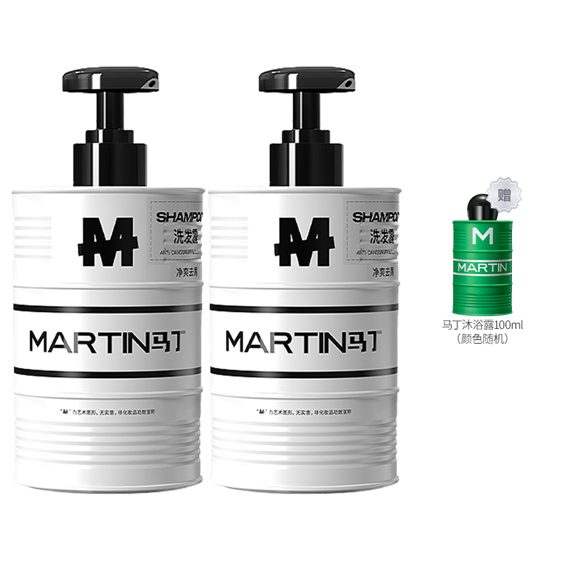 

DrMartens шампунь для контроля жирности и объема, глубокое очищение, освежающий стойкий аромат, 480г*1/480г*2 MARTIN, refreshing dandruff treatment shampoo 480g*2