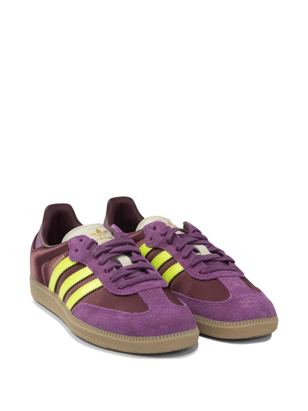 Кроссовки Samba adidas, фиолетовый — фото 2