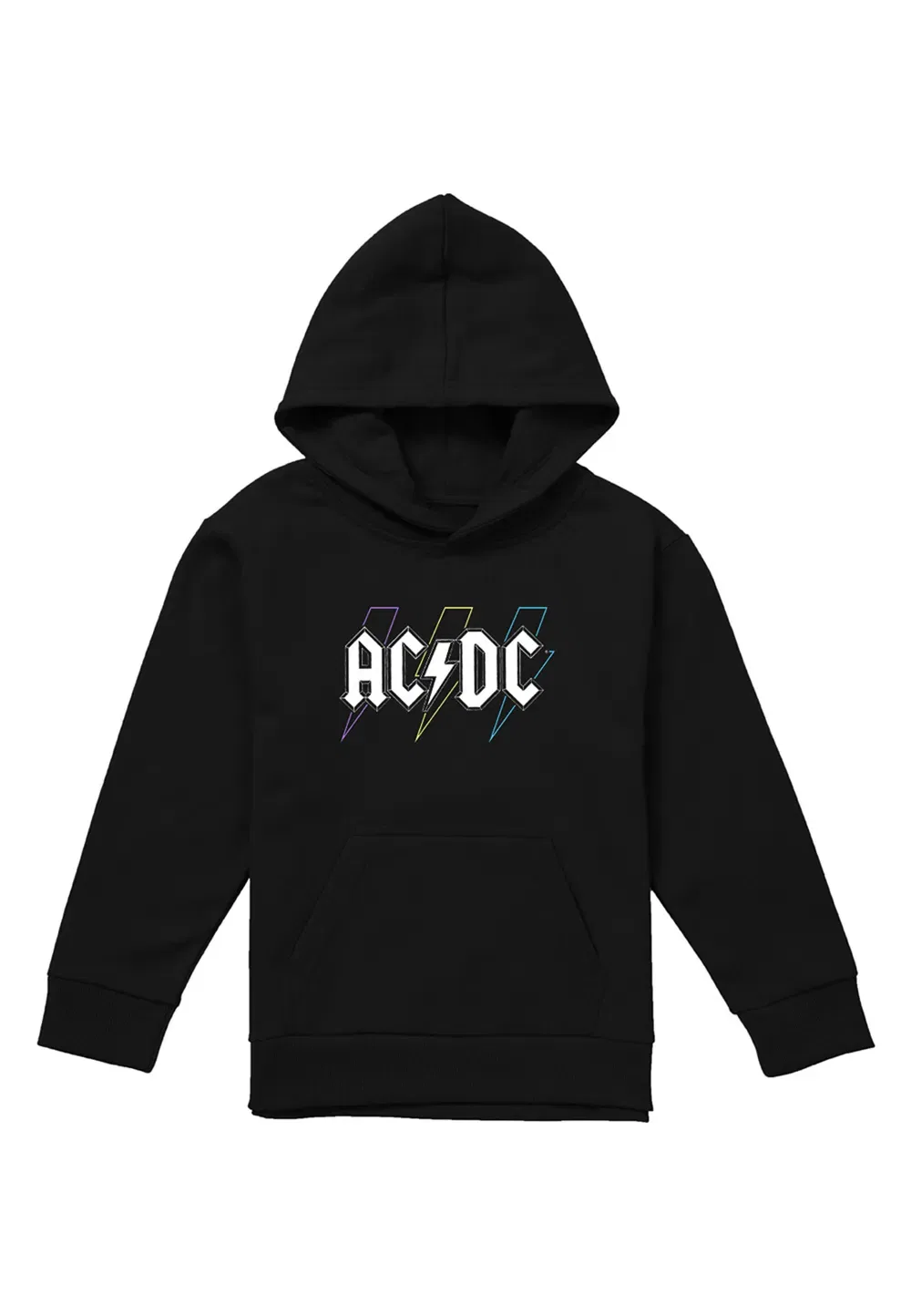 Детская худи ACDC Pastel Bolts Ac/Dc, черный — фото 4