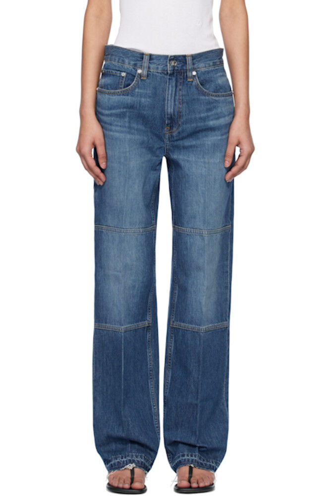 

Синие джинсы Carpenter Helmut Lang