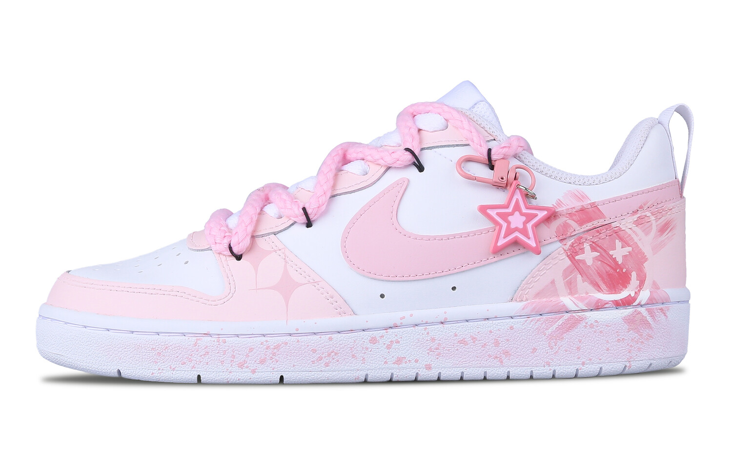 

Женские кроссовки для скейтбординга Nike Court Borough Low, Pink