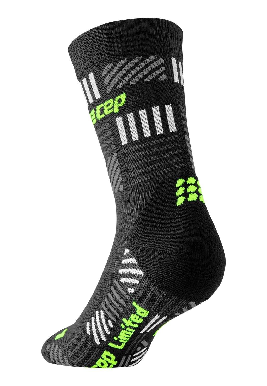 

Спортивные носки COMPRESSION MID CUT THE RUN LIMITED 2024.2 CEP, черный