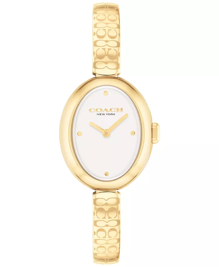 

Женские часы-браслет Sammy из нержавеющей стали с золотистым покрытием, 22.5 мм COACH, Позолоченный, Женские часы-браслет Sammy из нержавеющей стали с золотистым покрытием, 22.5 мм COACH
