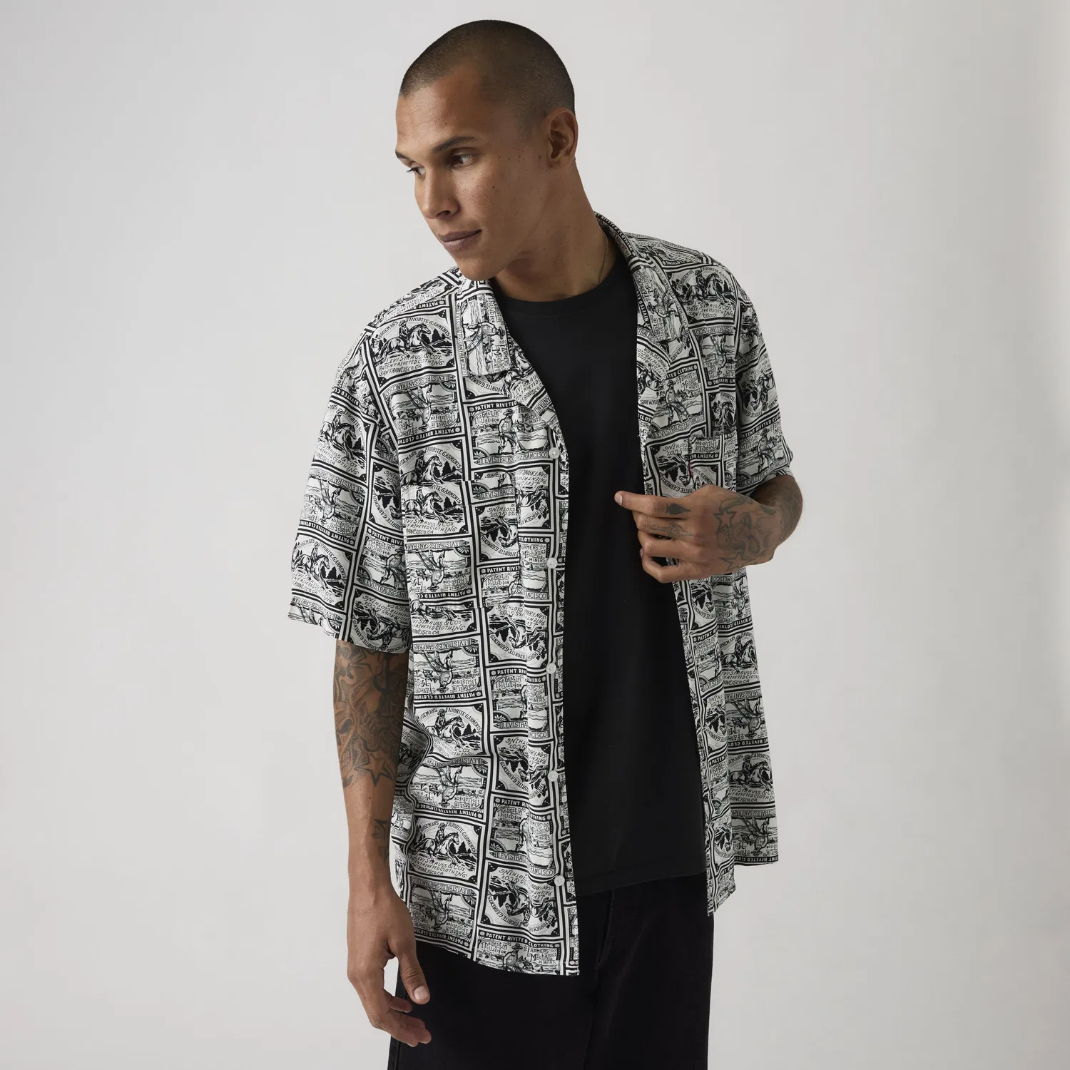 Классическая рубашка для кемпинга Levi's, White