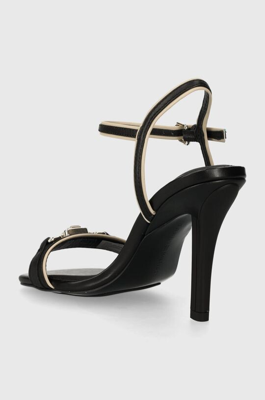 Босоножки на каблуке TH HARDWARE HEELED SANDAL Tommy Hilfiger, черный — фото 3