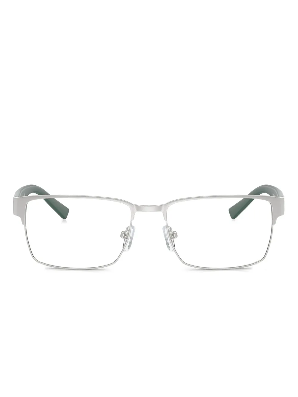 

Очки в прямоугольной оправе Armani Exchange, серебяный