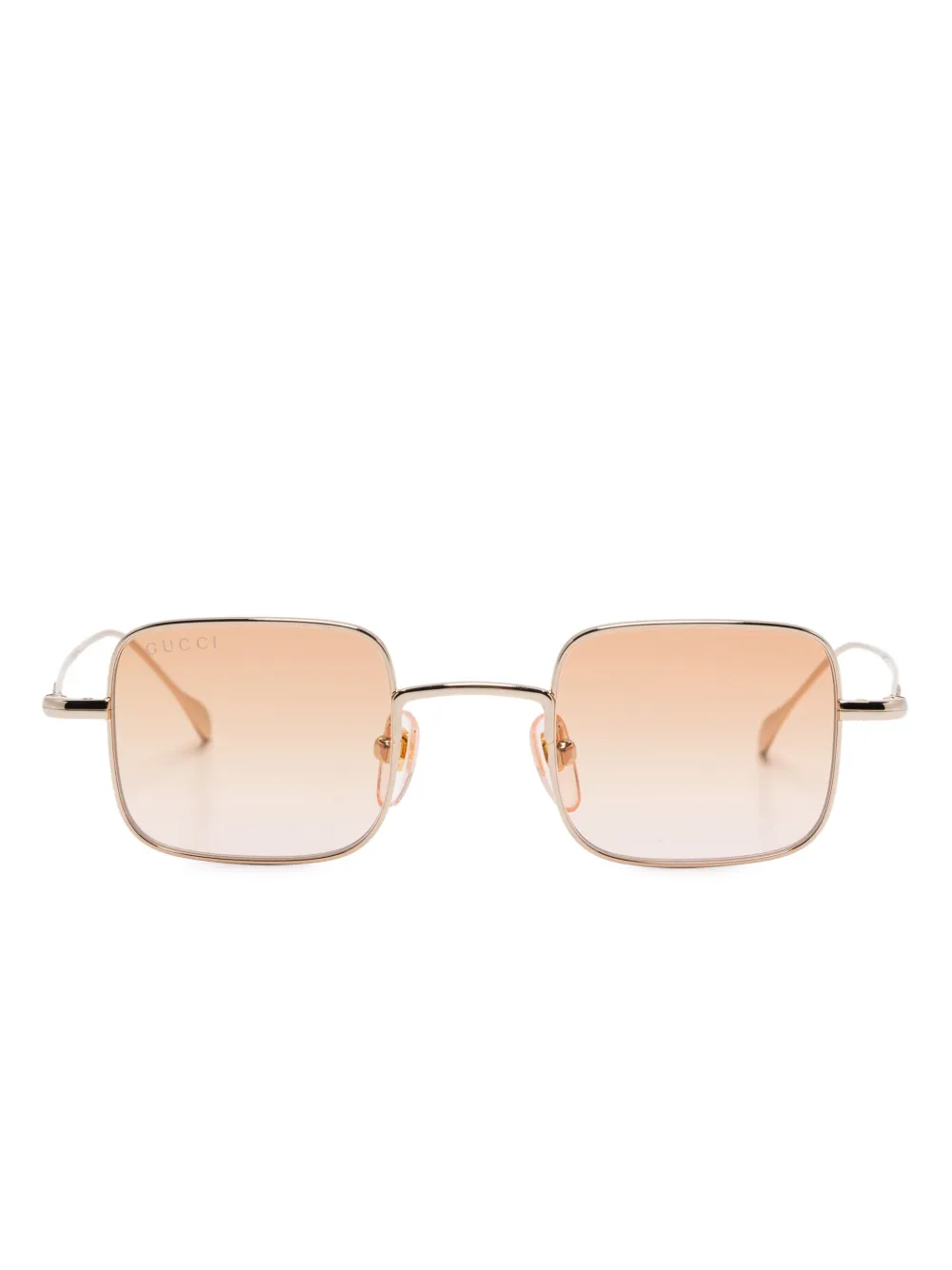 

Солнцезащитные очки в квадратной оправе Gucci Eyewear, золотой