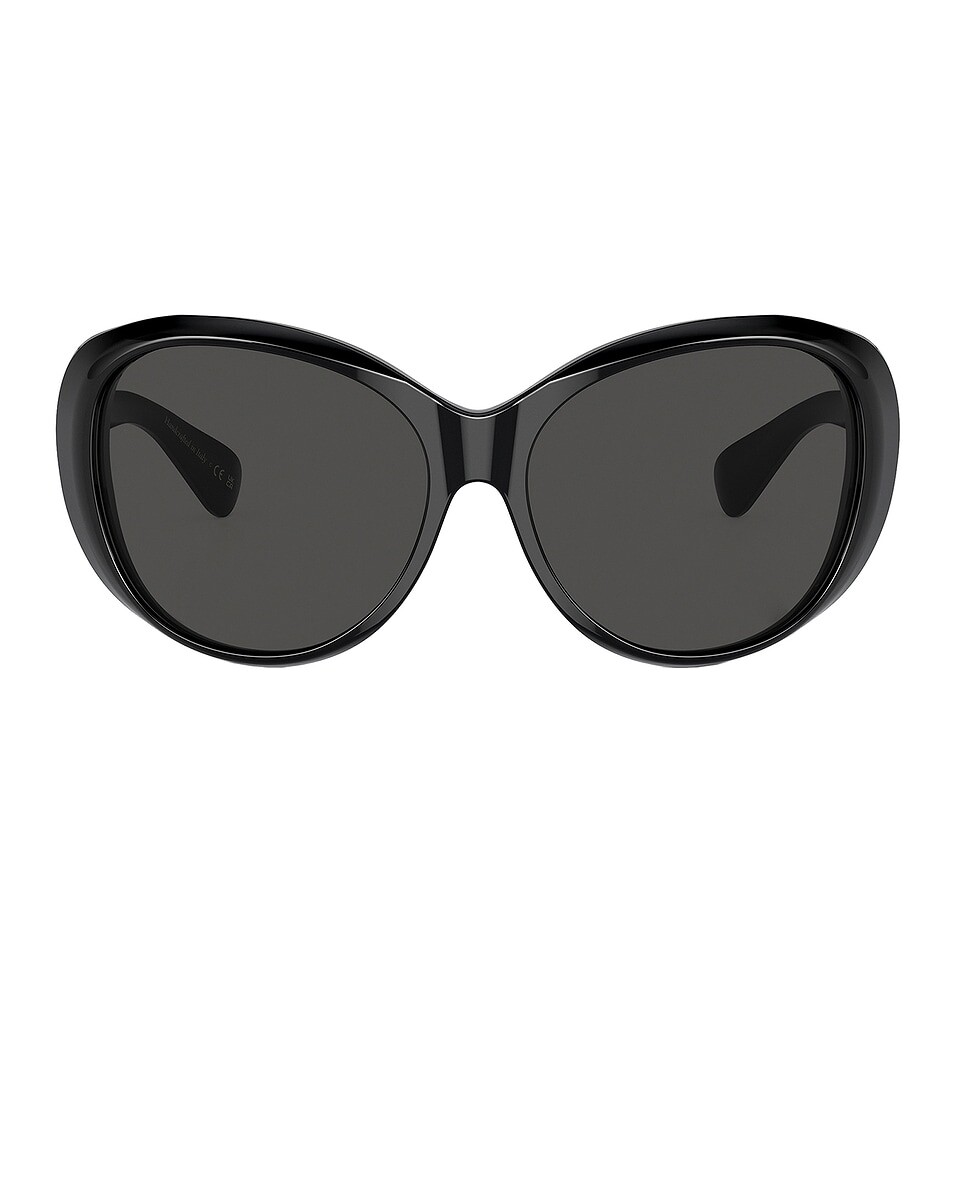 

Овальные солнцезащитные очки Maridan Oliver Peoples, черный