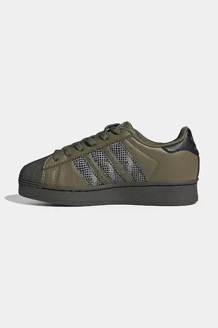 Кроссовки детские SUPERSTAR LED LIGHTS Adidas Originals, зеленый — фото 4