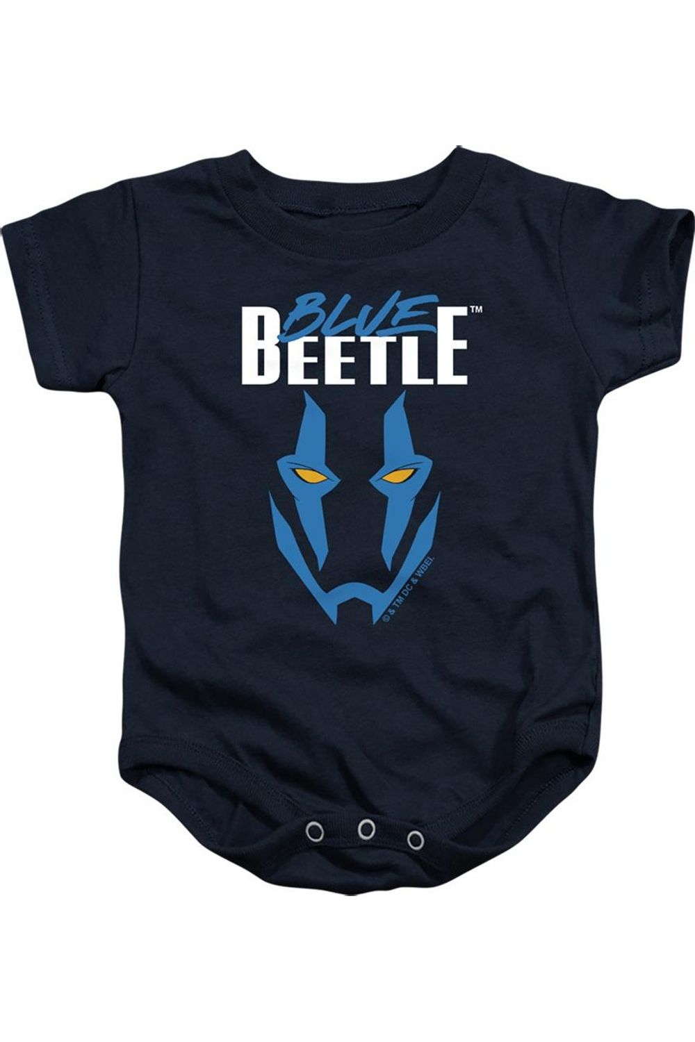 

Детский комбинезон-маска «Синий жук» (2023) Gildan, темно-синий