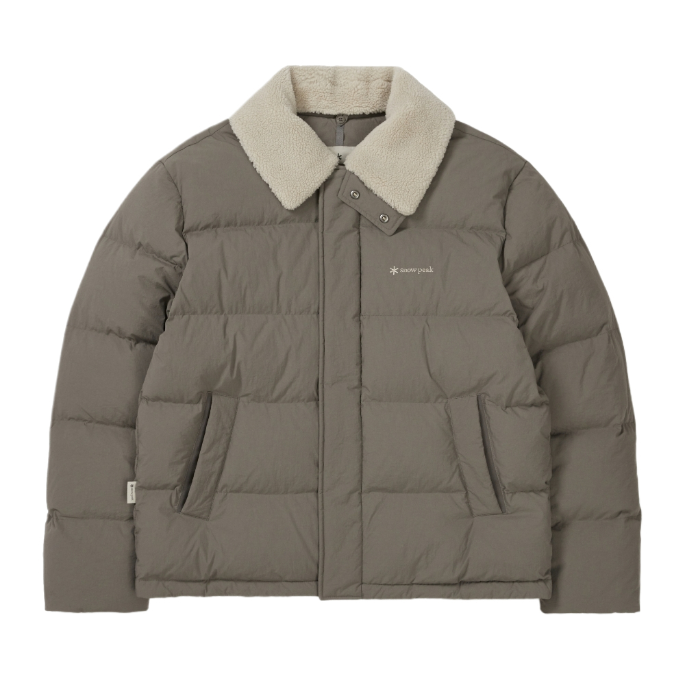 

Пуховик мужской с лацканами Lapel Moderate Snow Peak, коричневый/dk