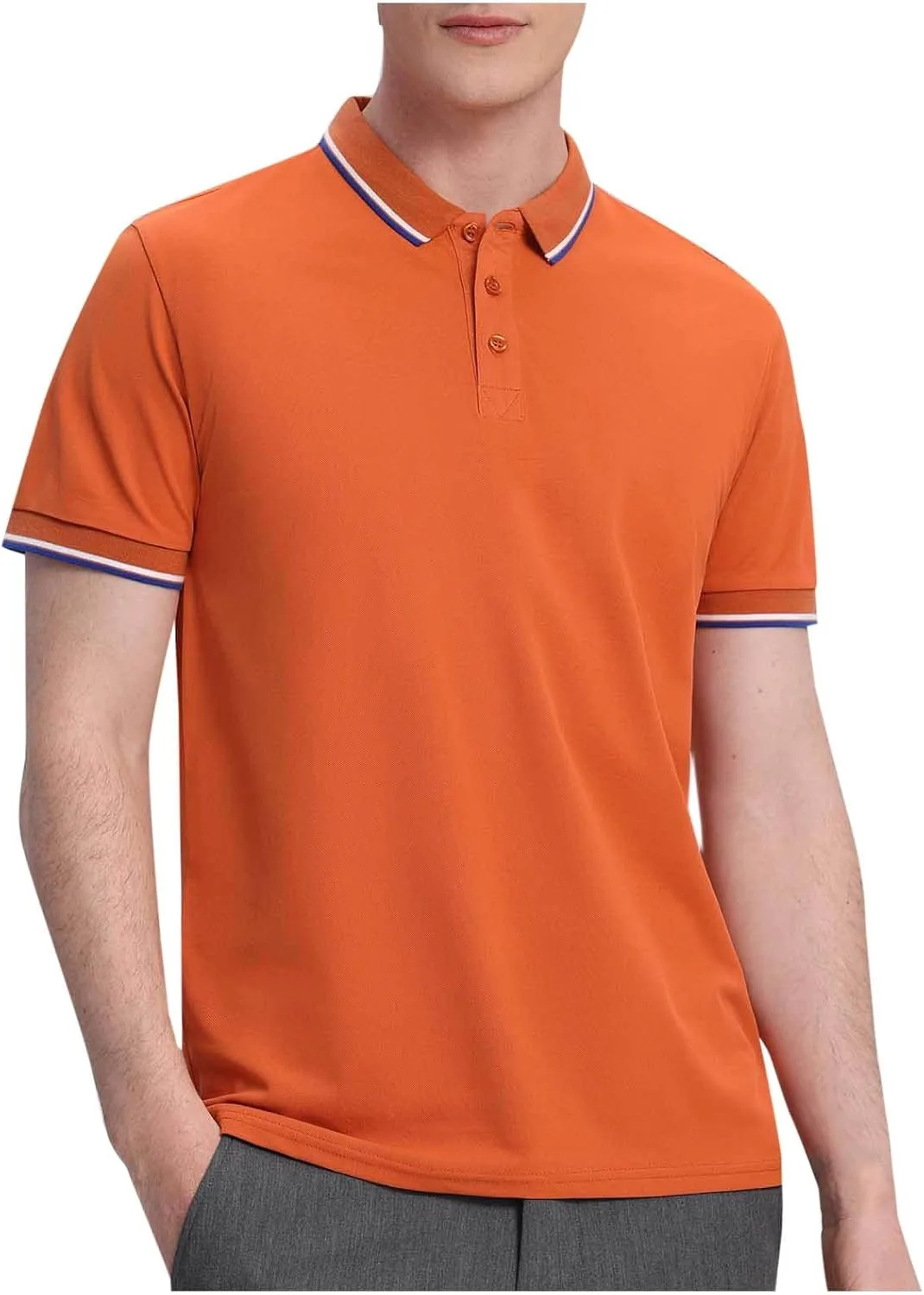 

Мужская поло для гольфа с влагоотводящим эффектом