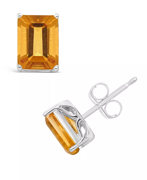 

Серьги-Гвоздики с гранатом (3-9/10 карата, tw) из стерлингового серебра. Также доступны с аметистом (3-1/5 карата, tw) и цитрином (3-1/5 карата, tw) Macy'S, citrine