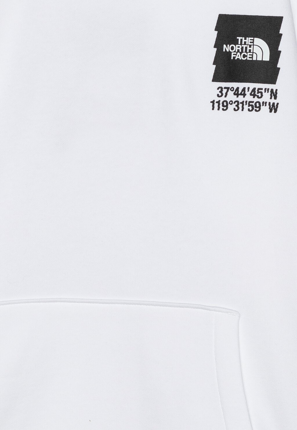 

Толстовка с капюшоном COORDINATES GRAPHIC OVERSIZED HOODIE UNISEX The North Face, белый