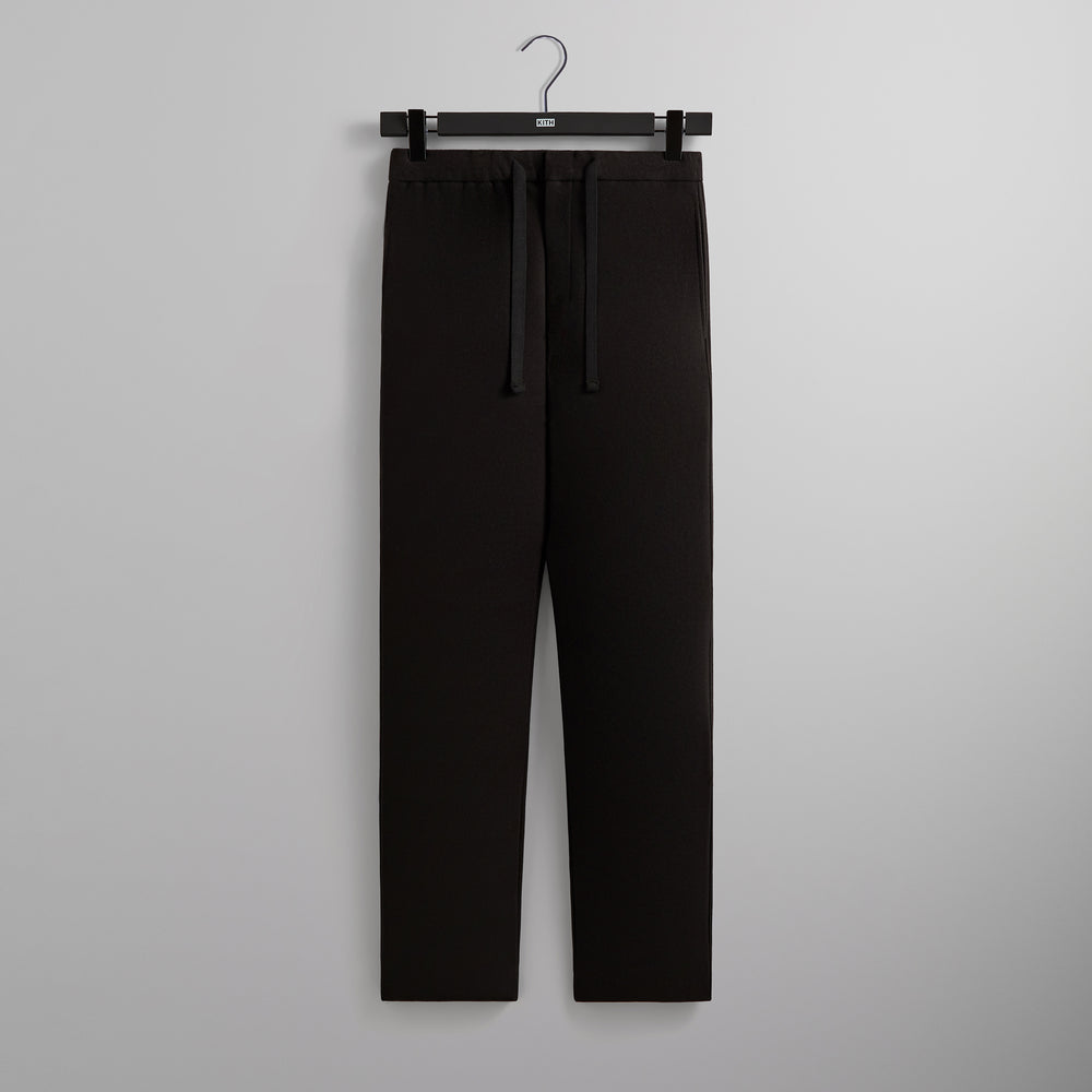 

Брюки Kith Felted Jersey Bentley Pant, черный