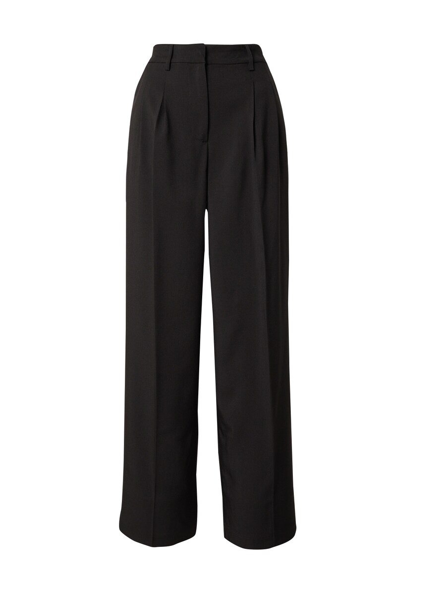 

Брюки со складками спереди VERO MODA Wide leg Pleat-Front Pants VMRITA, черный