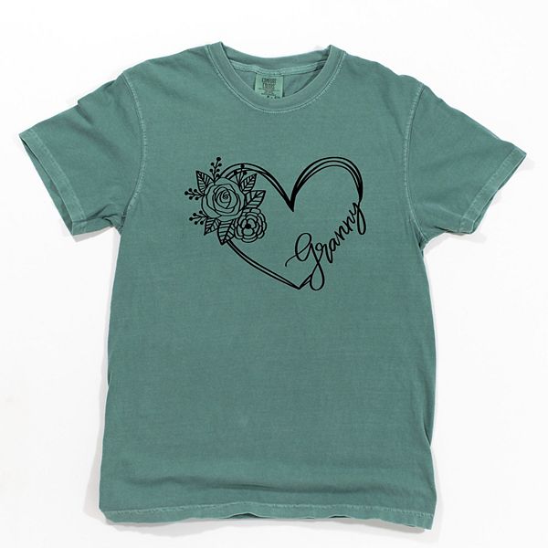 

Футболка Granny heart outline garment dyed Simply Sage Market, Light Green, Зеленый, Футболка Granny heart outline garment dyed Simply Sage Market, Light Green