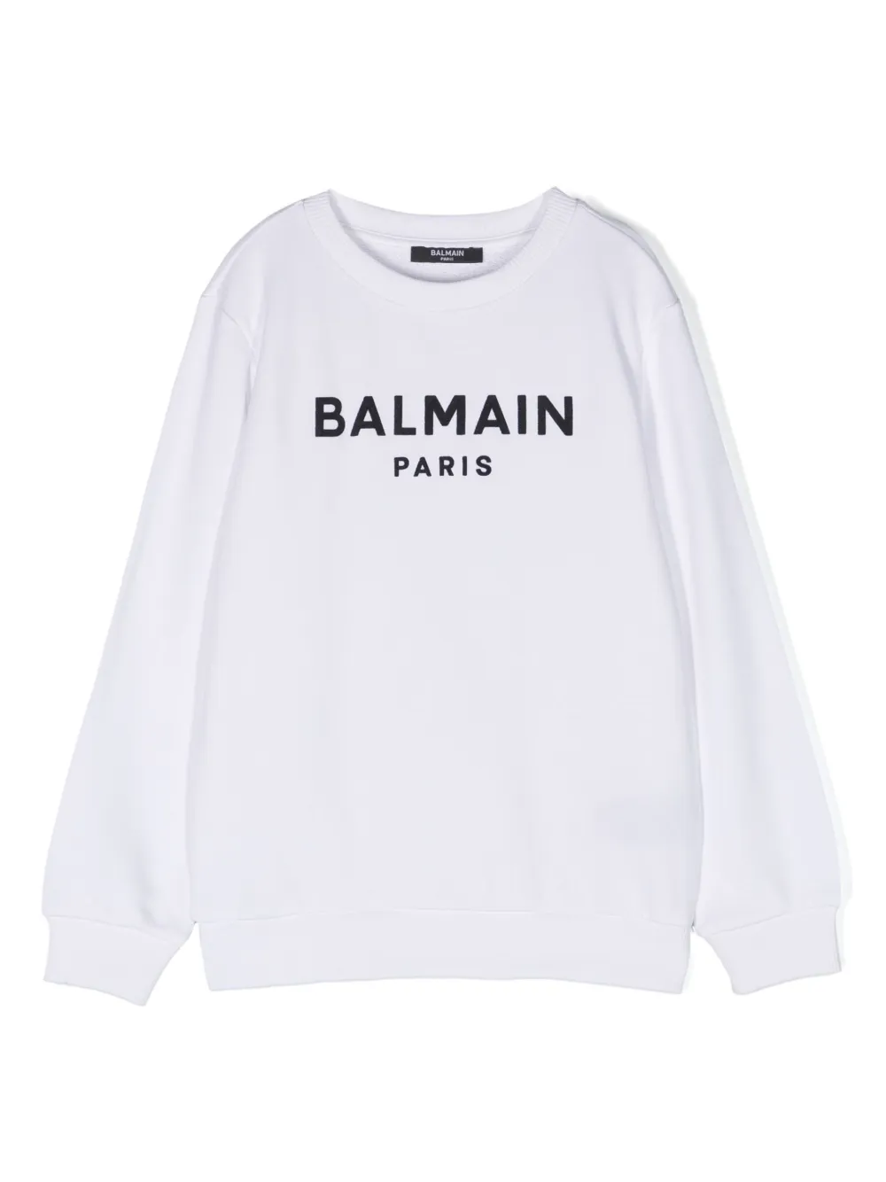

Толстовка с логотипом Balmain Kids, белый
