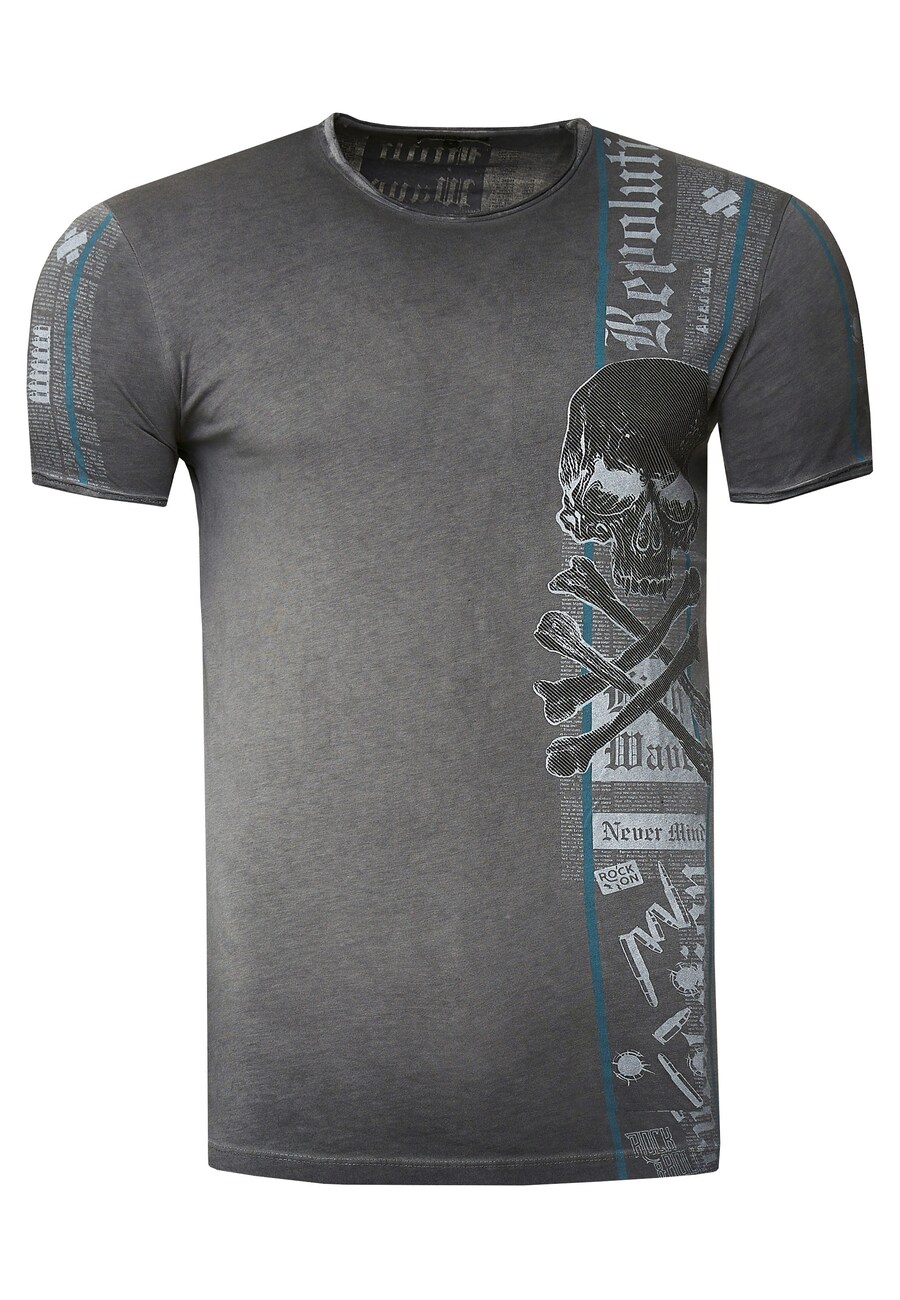 

Классическая футболка Rusty Neal Shirt, антрацит