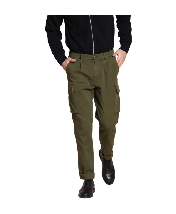 

Классические брюки-карго оливкового цвета Mason'S, зеленый