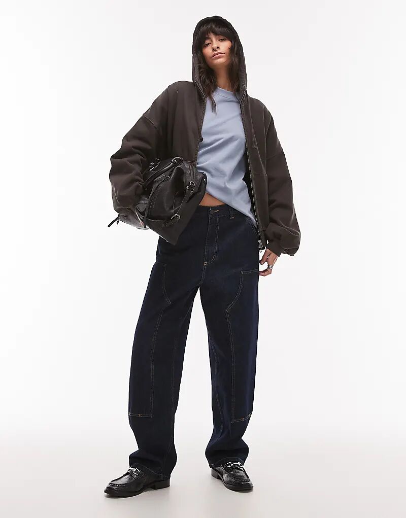 

Джинсы brandon с двойным коленом синего цвета Carhartt WIP