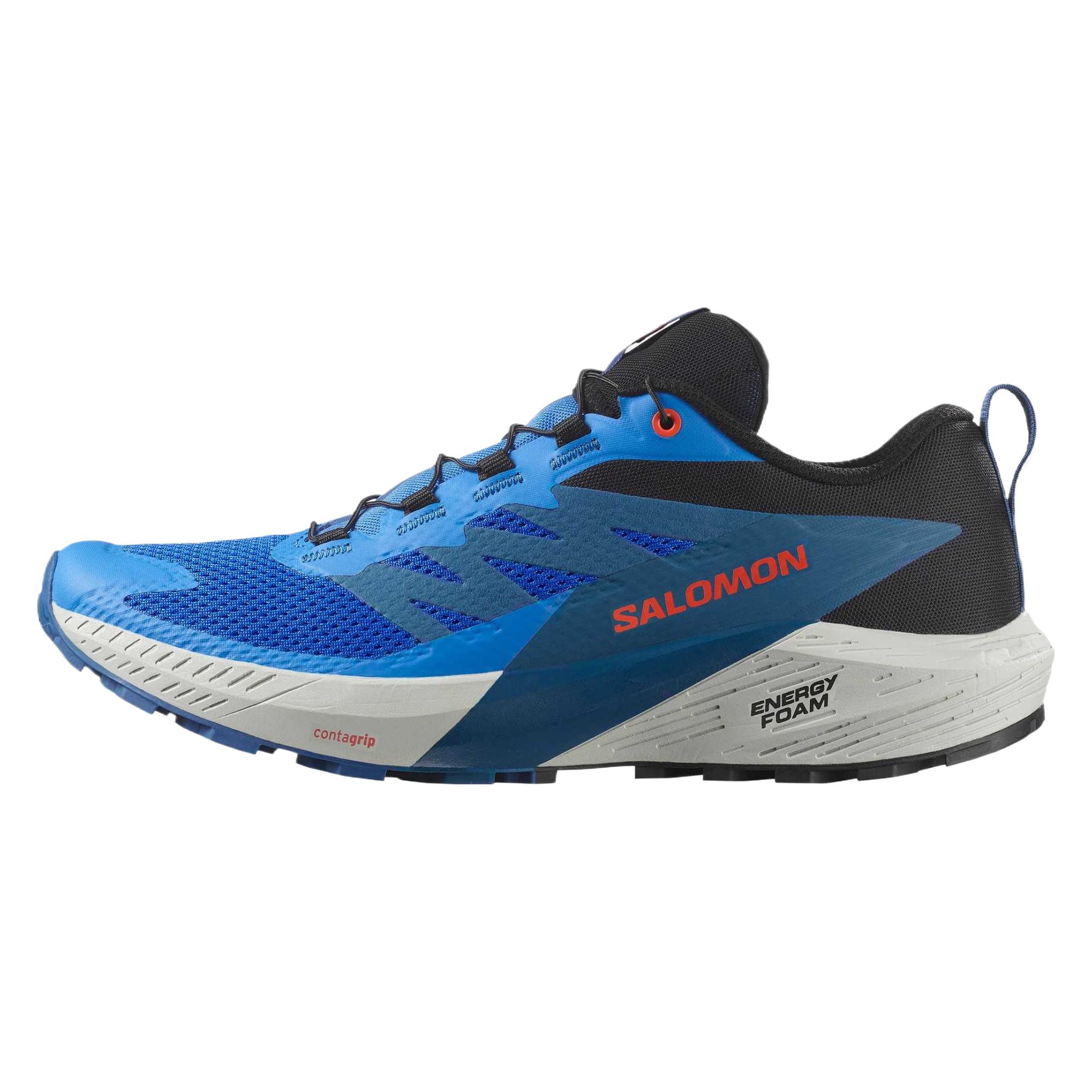 

SALOMON Кроссовки Sense Ride 5 с низким верхом, устойчивые к истиранию, цвет: французский синий